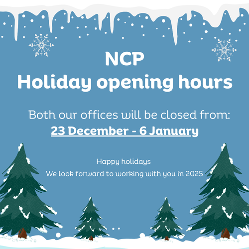 Holiday Opening hours